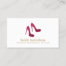 Recherche de talons hauts cartes visite Styliste
