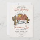 Recherche de wild west anniversaire invitations Fête de l'ouest