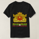 Recherche de myanmar tshirts Drapeaux du monde