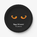 Recherche de halloween assiettes en papier Noir