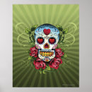 Suche nach menschlicher schädel poster Blume