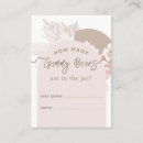 Recherche de deviner invitations Ours en peluche