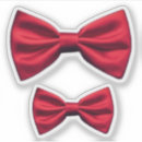 Recherche de cravate autocollants Rouge