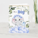 Recherche de naissance bébé félicitation cartes Éléphant