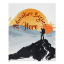 Suche nach wanderer silhouette poster Sonnenuntergang
