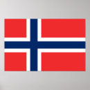 Recherche de norvège posters Drapeau