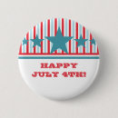 Recherche de 4 juillet badges Quatrième de juillet