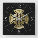 Recherche de noeud celtique horloges Décoratif