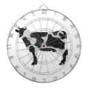 Recherche de vache jeux de fléchettes Noir et blanc