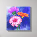 Suche nach rosa blume leinwandbilder Für sie