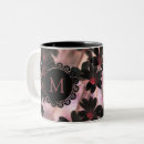 Recherche de lilas tasses Monogramme
