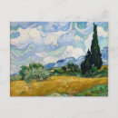 Suche nach weizenfeld postkarten Weizenfeld mit zypressen