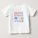 Suche nach liebe sie zum mond tshirts Für kinder