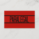 Recherche de paralégal cartes visite Professionnel
