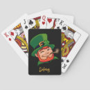 Suche nach leprechaun spielkarten Tag des heiligen patricks