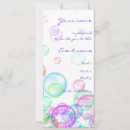 Recherche de bulles savon invitations Arc en ciel