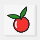 Recherche de cerises rouges magnets Cuisine
