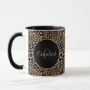 Recherche de taches léopard tasses Brun