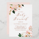 Recherche de magnolia baby shower invitations Aquarelle