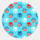 Recherche de patte bleue autocollants Mignon