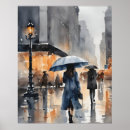 Recherche de un jour pluvieux posters Aquarelle