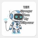 Recherche de wifi autocollants Humour