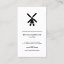 Suche nach windmühlen visitenkarten Bauer