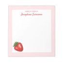 Suche nach erdbeeren notizblock Sommer
