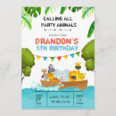 Suche nach tiergeburtstag Safarieinladung