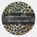 Recherche de léopard bleu autocollants Safari