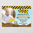 Recherche de bulldozer invitations Garçon