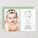 Recherche de blush pink baptême invitations Croix