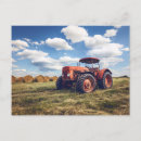 Recherche de foin cartes postales Tracteur