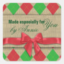 Suche nach grüne raute aufkleber Rot und grün