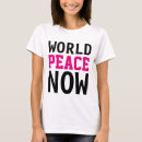 Suche nach weltfrieden tshirts Für sie