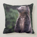 Recherche de ours gris coussins Faune