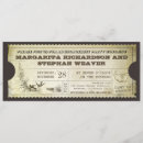 Recherche de 10x23 fiançailles invitations Vintage