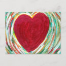 Recherche de peintures acryliques cartes postales Rouge