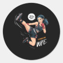 Recherche de session autocollants Kickboxing