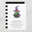 Recherche de sorcière halloween invitations Pour elle