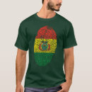 Recherche de drapeau bolivien tshirts Empreinte