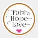 Recherche de faith hope love autocollants Coeur