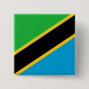 Recherche de la tanzanie badges Drapeau