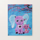 Suche nach rosa katze puzzle Cartoon