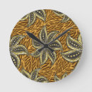 Recherche de batiker horloges Motif floral
