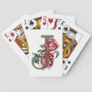 Recherche de alphabets jeux de cartes Initiale