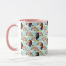 Recherche de licornes noires tasses Motif