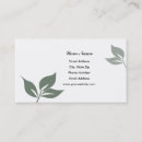 Recherche de laisses cartes visite Simple