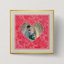 Recherche de rose rouge rouge badges Moderne