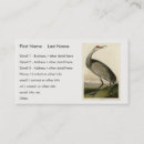 Recherche de grue cartes visite Oiseau